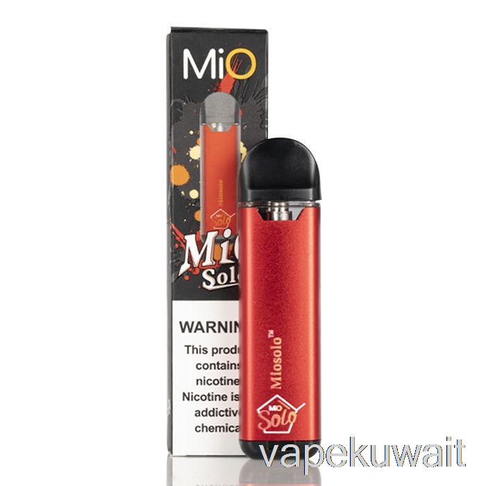 جهاز MIO Solo القابل لإعادة التعبئة، Red Vape Pod Kits